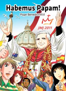 POPE BENEDICT FEATURED ON COVER OF MANGA HERO COMIC BOOK